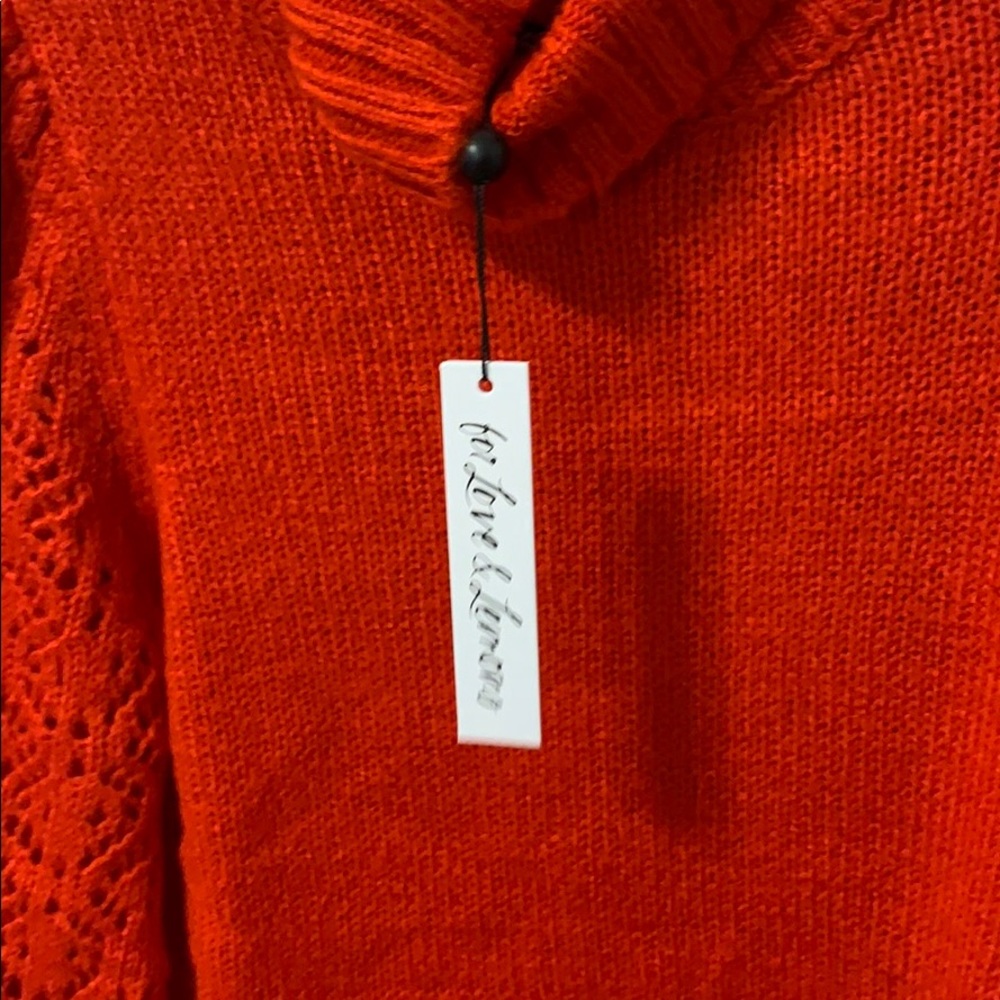 Red Francois turtle neck dress sale - Picture 11 of 12